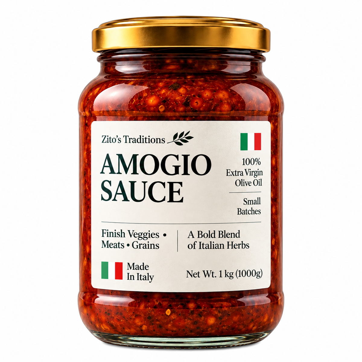 Amogio Sauce: A Family Tradition 1 Kg