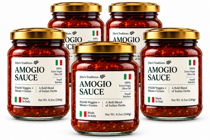 Amogio Sauce: A Family Tradition Pack of 5